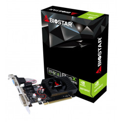 BIOSTAR GeForce GT730  2GB GDDR3, 128bit, 700/1333Mhz, 1xVGA, 1xDVI, 1xHDMI, Single fan, Low profile, Retail (VN7313THX1)